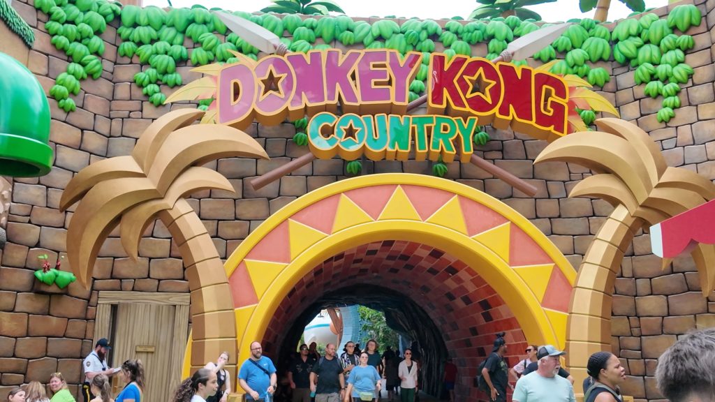 Epic Universe Review: Must-See Rides, Worlds & VIP Tips from Our Visit 5 Donkey Kong Mine-Cart Madness