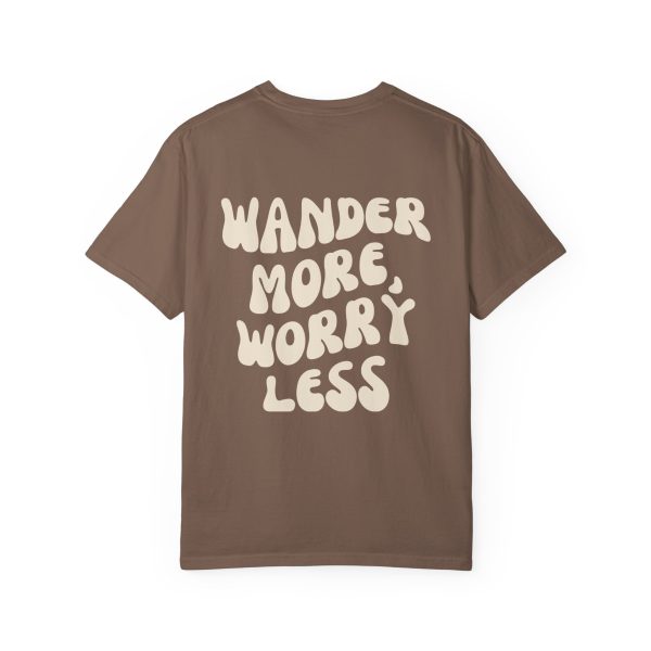 Wander More, Worry Less T-shirt - Image 10