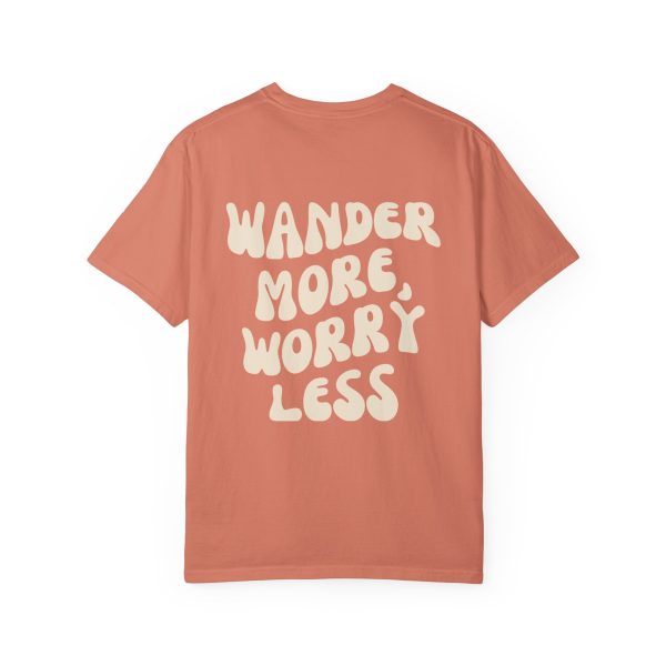 Wander More, Worry Less T-shirt - Image 2