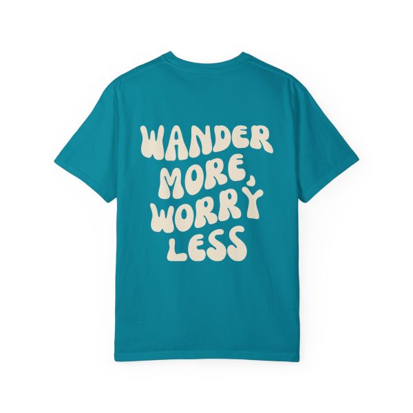 Wander More, Worry Less T-shirt - Image 34