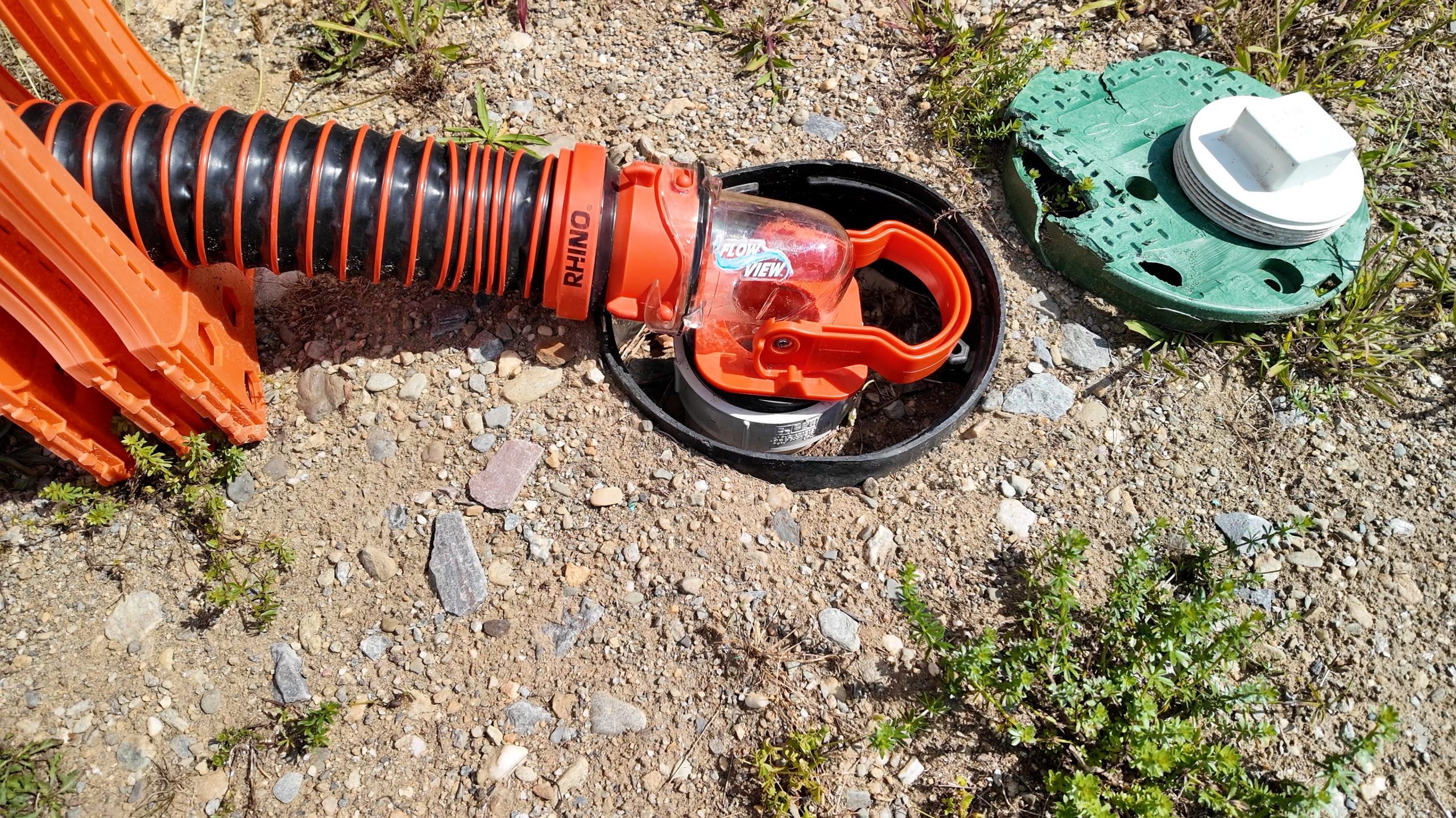 RV sewer adapter