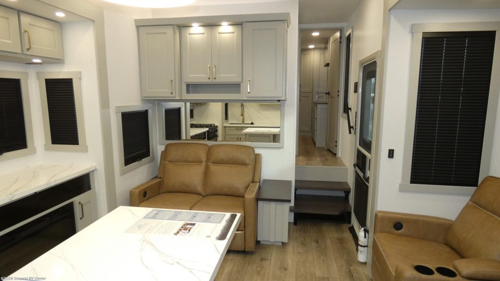 2026 Brinkley Model G 3520 Kitchen and Living Area