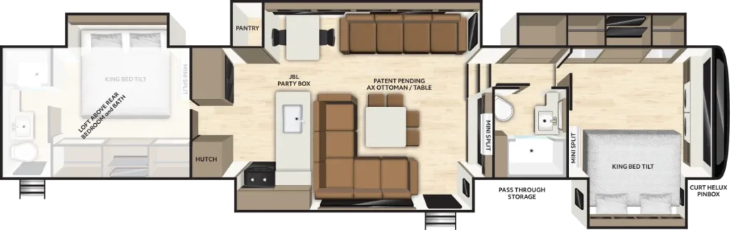 Axiom Imperium I3800RPMS Floorplan Layout