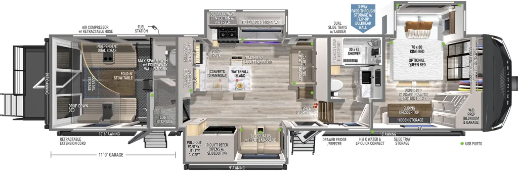 Brinkley Model G 3520 Floorplan