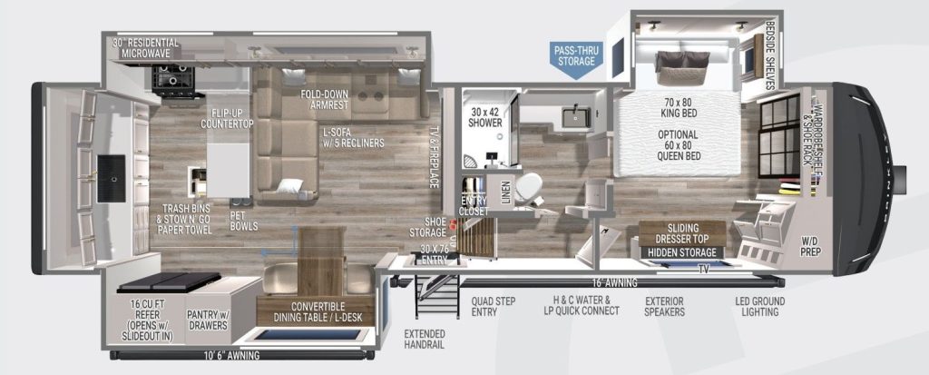 Brinkley z 3200 interior