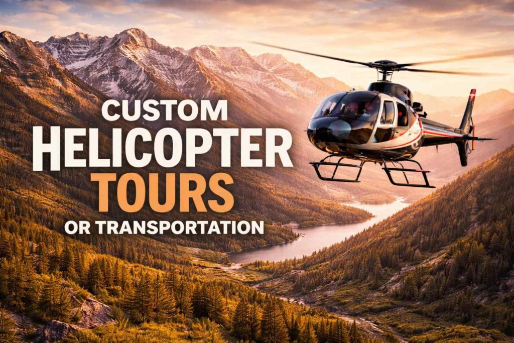 Best Helicopter Tours in Utah 13 Custom Helicopter Tours or Transportation