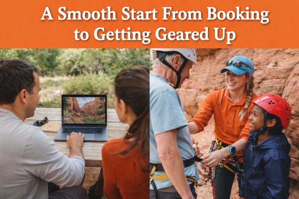 Booking to Getting Geared Up for Zion Adventure