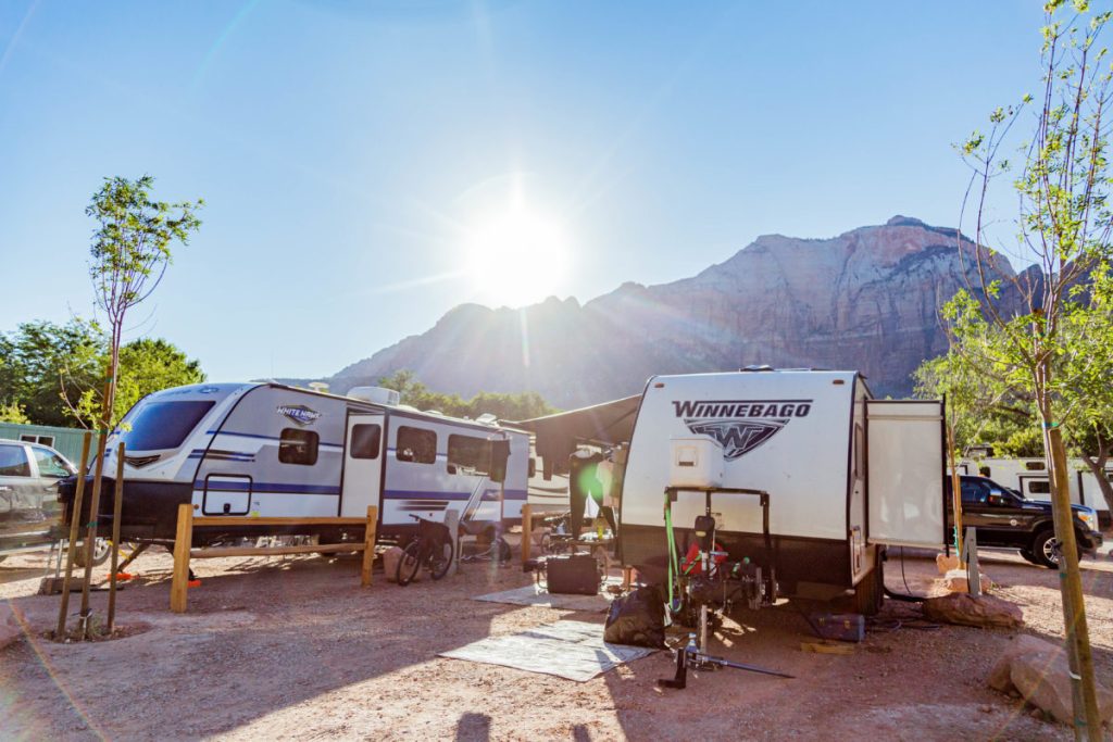 RV Campgrounds in Zion National Park