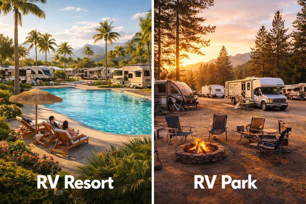 RV Resort vs RV Park