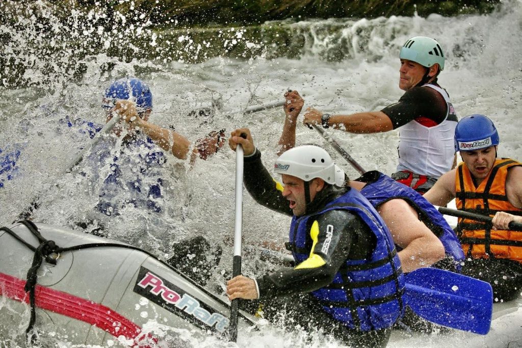 Rafting the Weber River