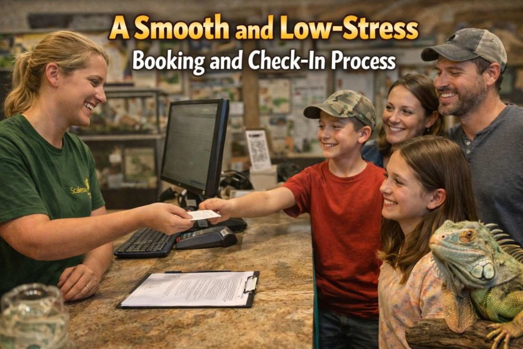 Scales And Tails in Utah Reptile Experience 2 Scales And Tails in Utah Booking Process