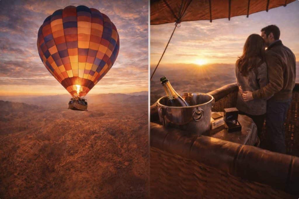 Hot Air Balloon Ride Over Las Vegas 3 Hot Air Balloon Ride Timeline
