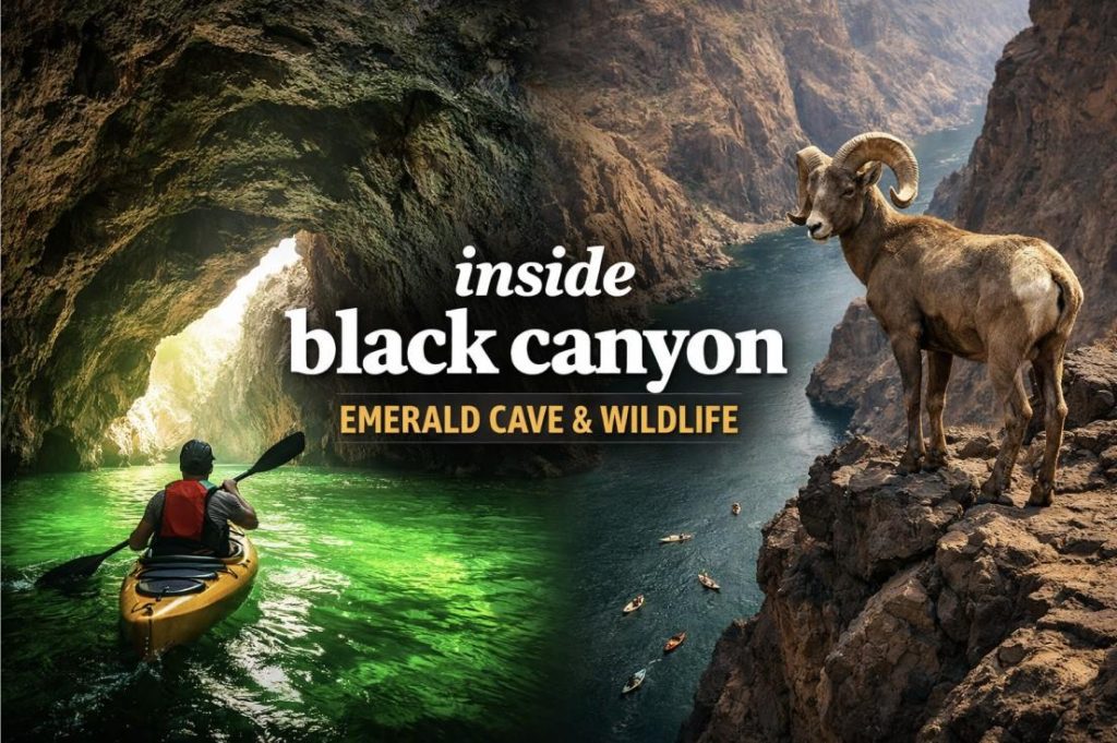 Kayak Emerald Cave Deluxe Tour Near Las Vegas 4 Kayak Emerald Cave Deluxe Tour Experience