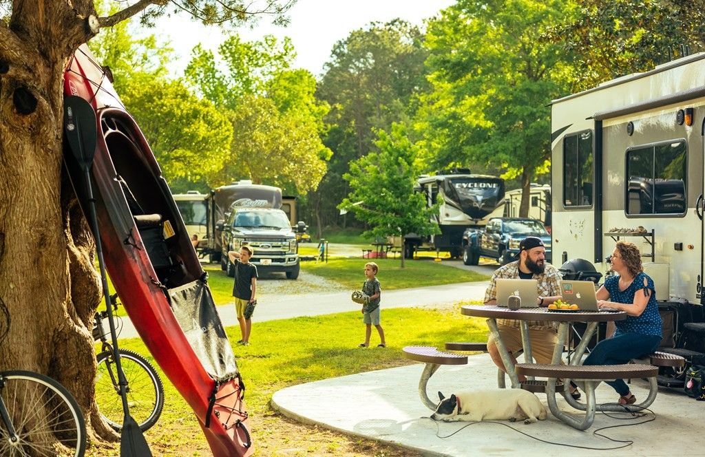 Remote work while RVing