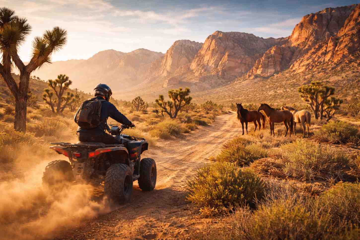 Las Vegas ATV Wild Mustang Tour