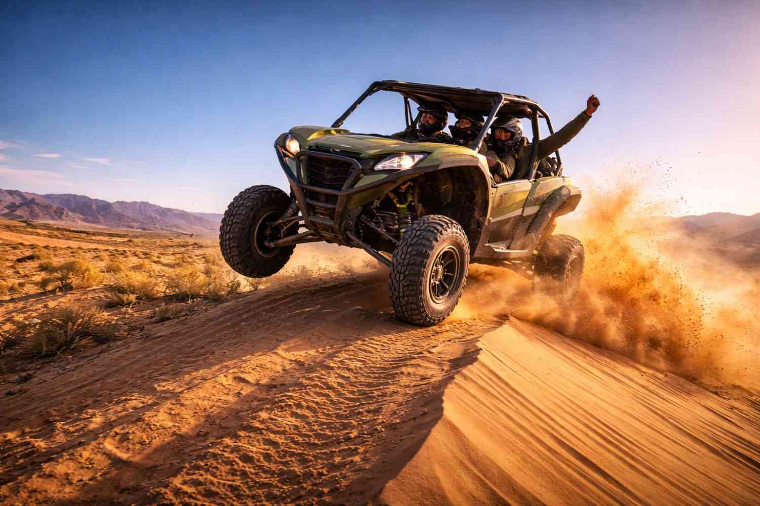 Las Vegas ATV and UTV Rentals at the Nellis Dunes