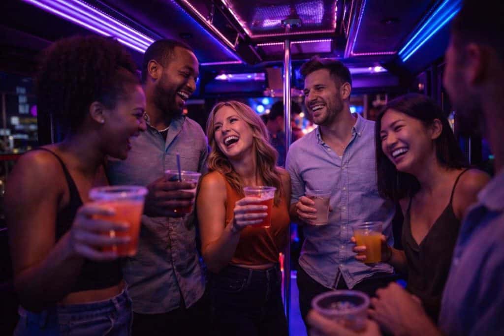 Las Vegas Dayclub Party Bus Tour 2 Las Vegas Dayclub Party Bus Pickup