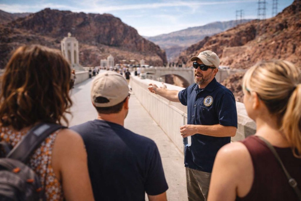Walk on the Hoover Dam Top