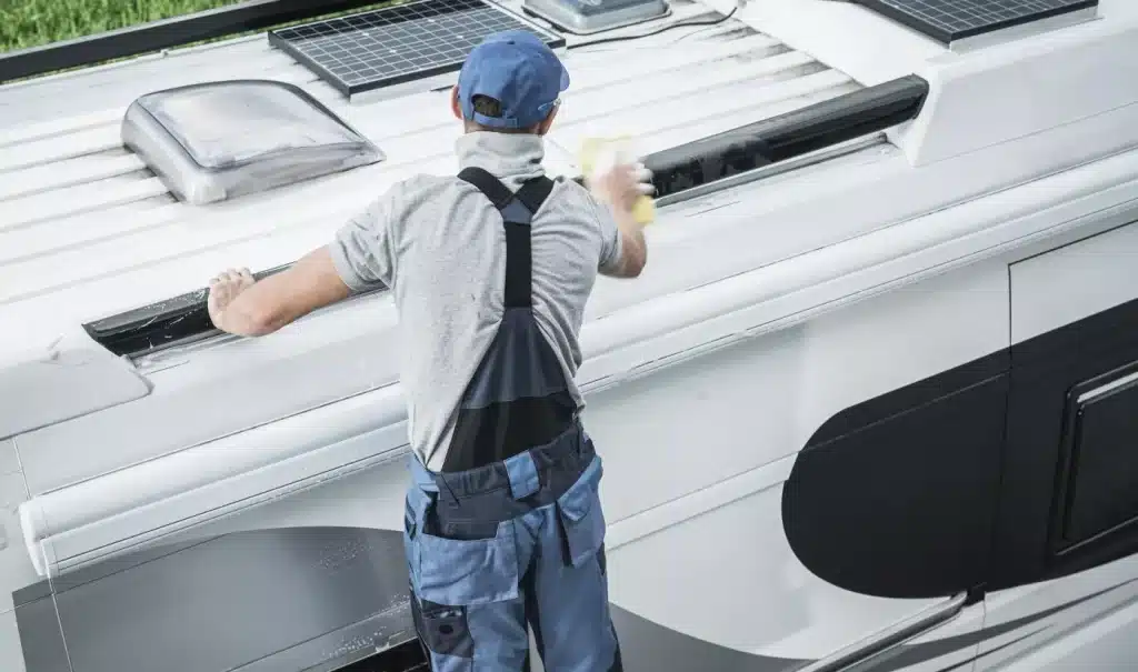 How to Clean RV Roof